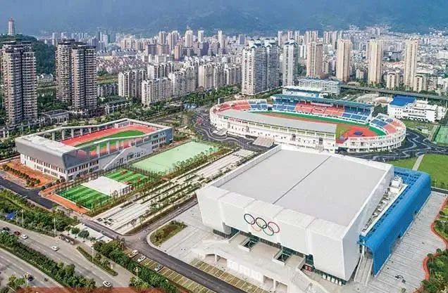 寧德市體育中心：中心城區(qū)地標(biāo)性建筑 改造提升迎接省運(yùn)會(huì)_寧德網(wǎng)